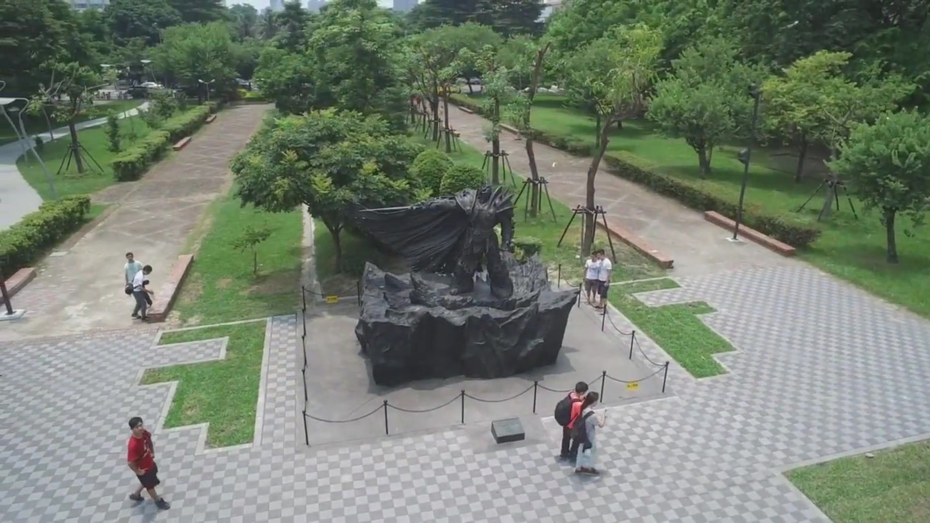 Arthas Menethil Statue - Taiwan - Taichung City